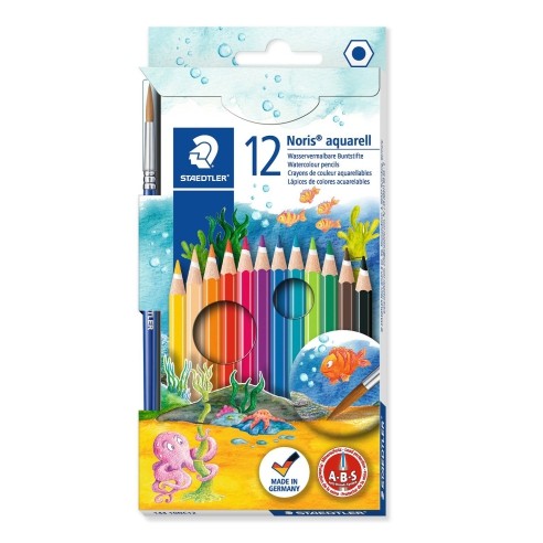 STAEDTLER Бои Дрвени Акварел Сет 12/1