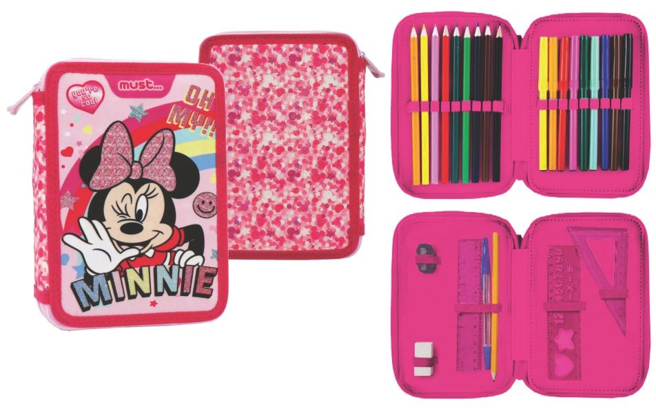 Футрола за училиштен прибор, Disney Minnie