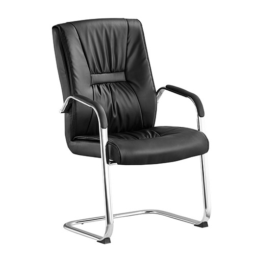 MAXX Стол, Посетителски, Хромирани ногарки, 9926V, Црна