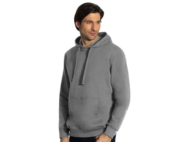 PUBLIK Дуксер, Со Качулка и Преден џеб, Champ, 52.009.12-S, Темно сива