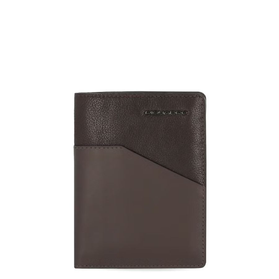 PIQUADRO Паричник, Вертикален,Машки,Кожен, PU1393S116R/TM,9,5*12,5*1,5цм,Кафеава