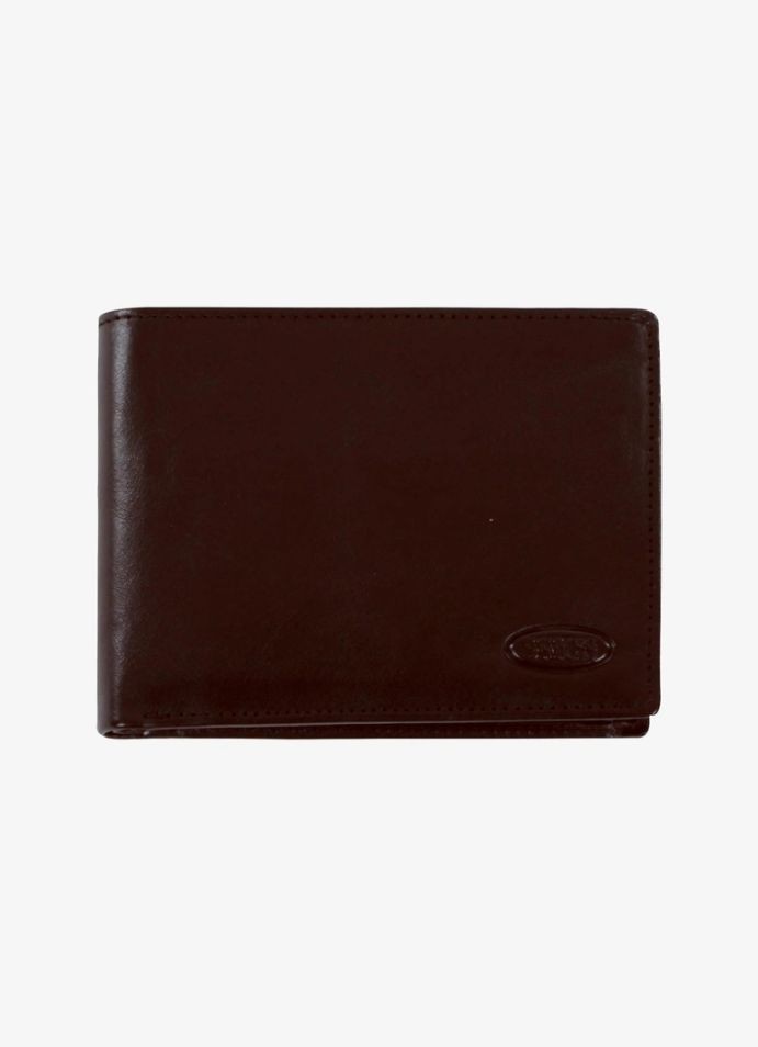 BRIC'S Паричник, Машки, Кожен, Monte Rosa, BH109203.002, 13*10*2цм, Кафеава,RFID