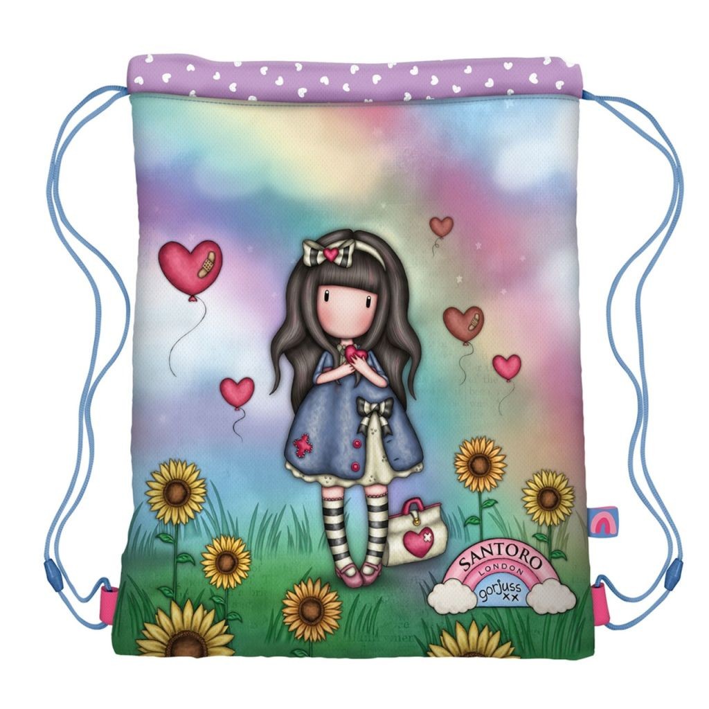 SANTORO Торба, За патики, Be Kind To Yourself, Gorjuss, 1123GJ08, 32*41,5*1цм
