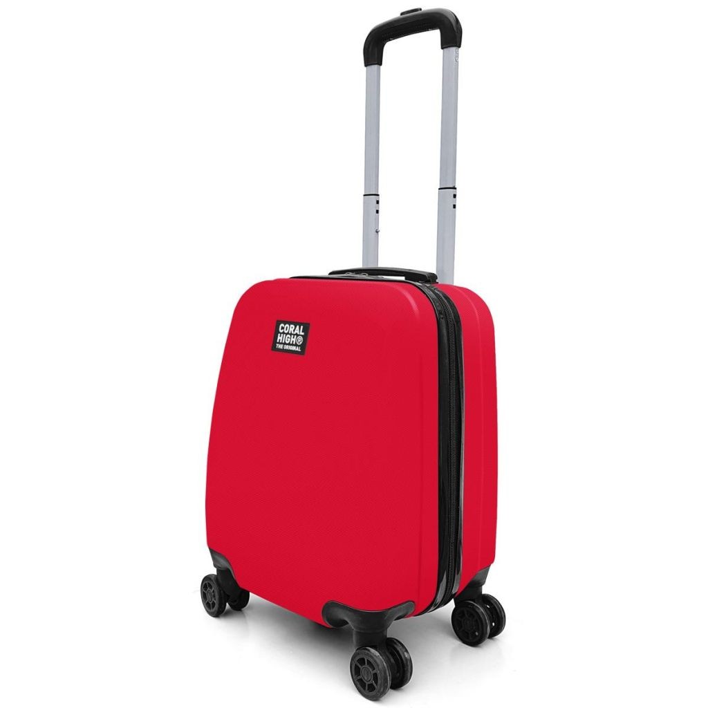 JAJGAN Куфер, 4 тркала, Тврда, Colar High, 16509, 33*40*25цм, Црвена