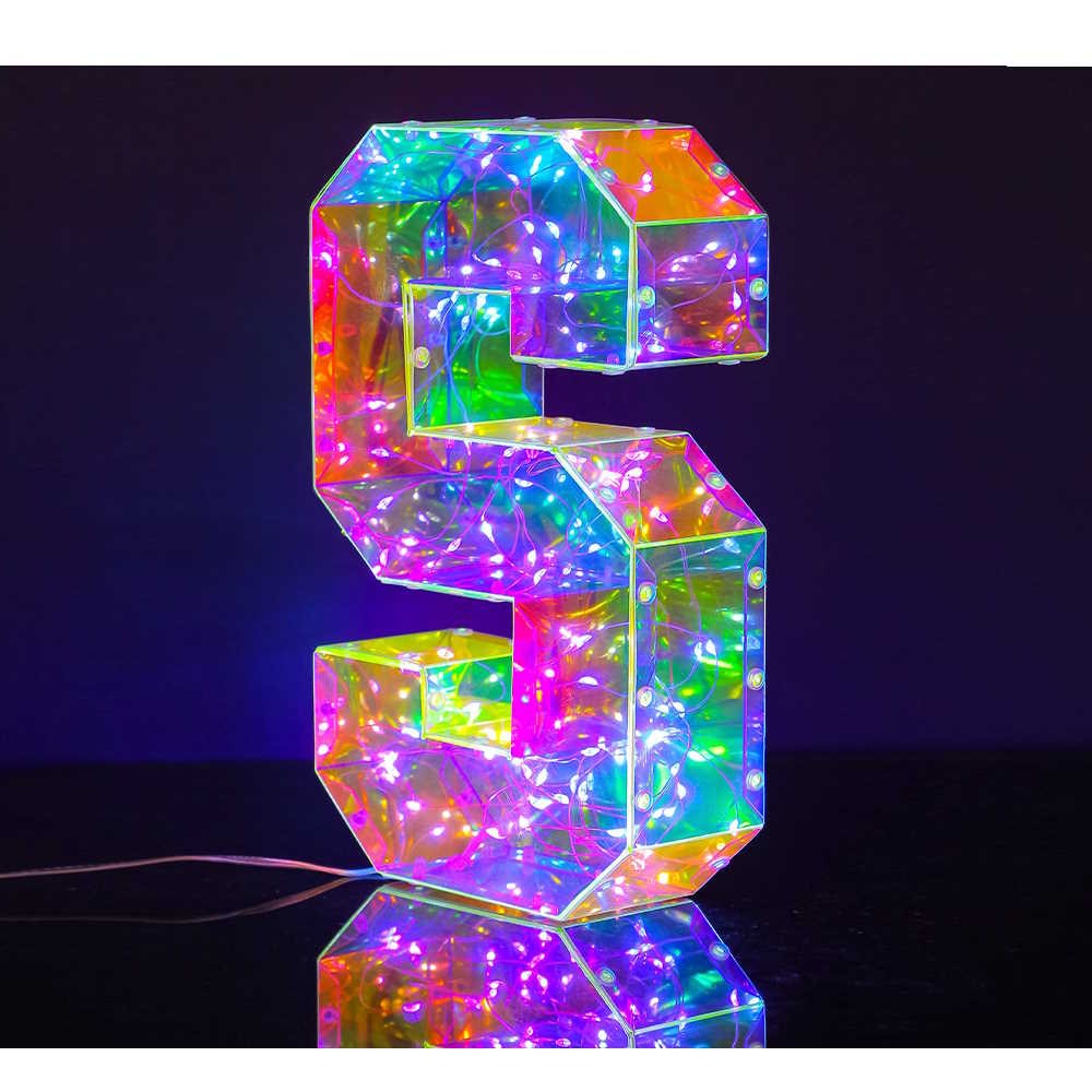 I-TOTAL Светлечка Буква, ЛЕД БУКВА S, XL2590,