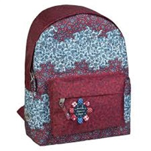 Ранец, 2 патенти, 18.690.09140, 30x45x15цм, Црвена