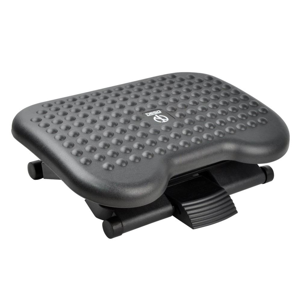 DESQ Одмарач за нозе, 46*34см, Нелизгачка подлога, 3 нивоа, 60073, Црна