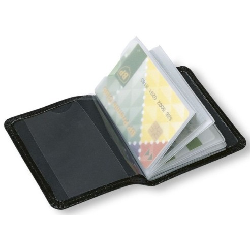 MIDOCEAN BRANDS Футрола За Картички, KC4165-03, 7.5*10*0.5цм, Црна