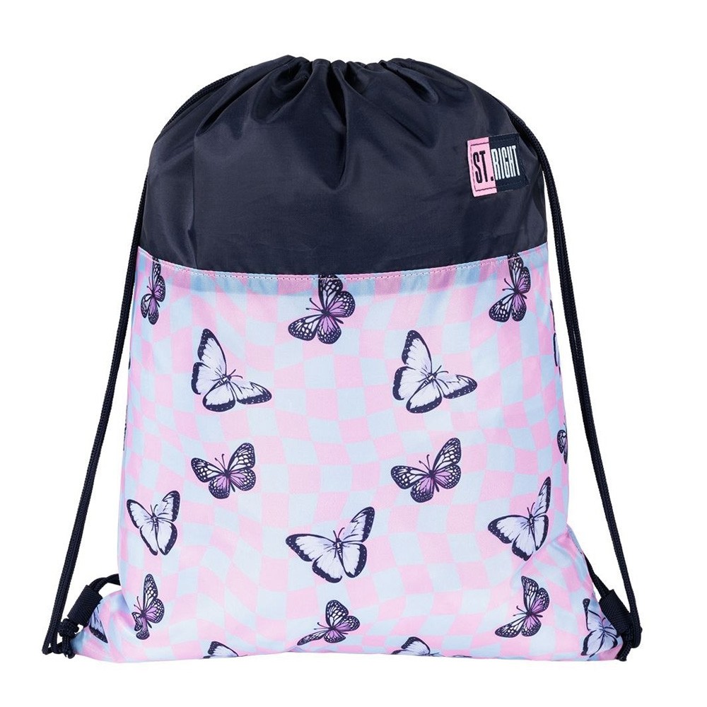 MJW Торба, За патики, Пеперутки, Chess butterflies, 5903235664946, 34*43*0цм