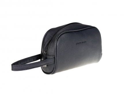 PIERRE CARDIN Торбичка, За на рака, Еко кожа, 6004 iza299, 20*12цм, Црна