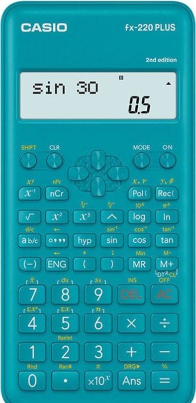 CASIO Калкулатор, Математички, FX-220PLUS-2-S-EH, Сина