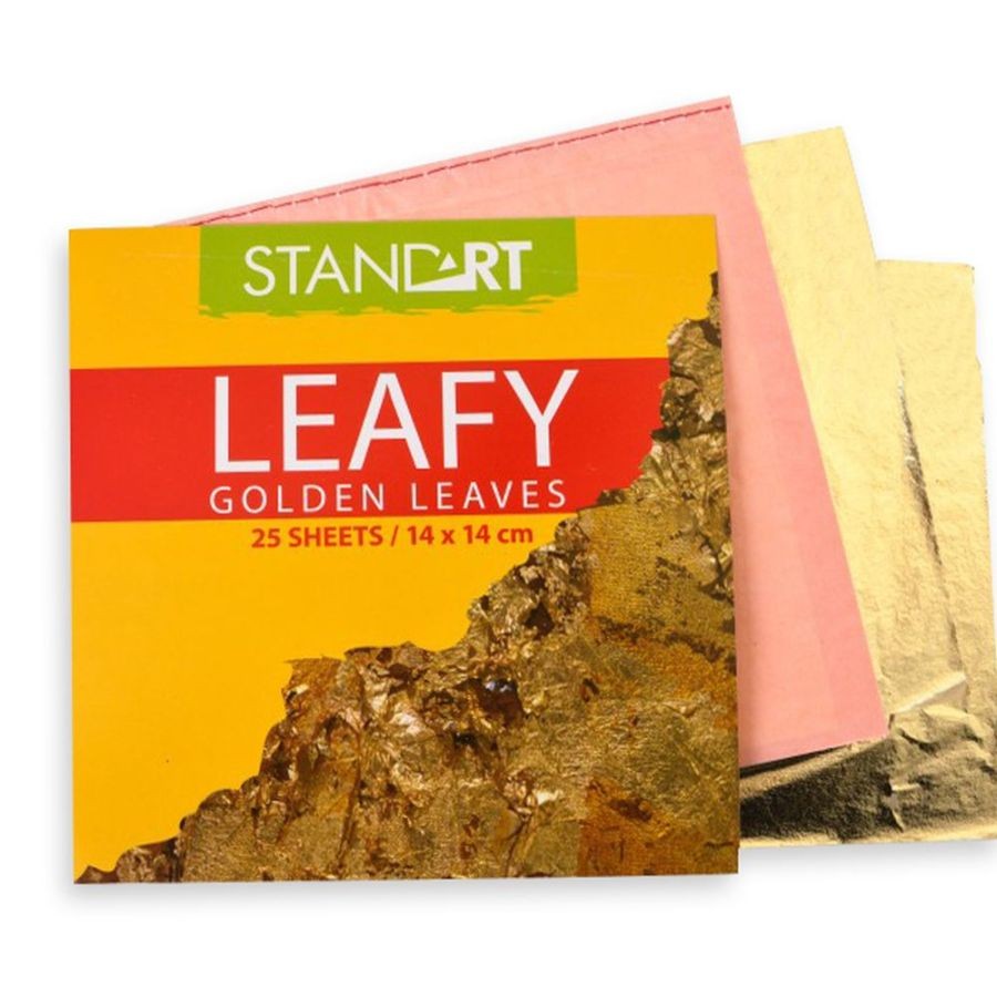 STATOVAC Декорации, Златни ливчиња, 14*14, 1/25, Statovac, Leafy, 613002