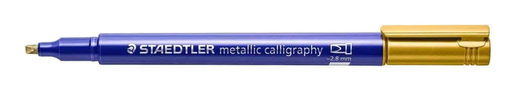 STAEDTLER Маркер, Metallic Calligraphy, 2,8мм, 8325-11, Златна