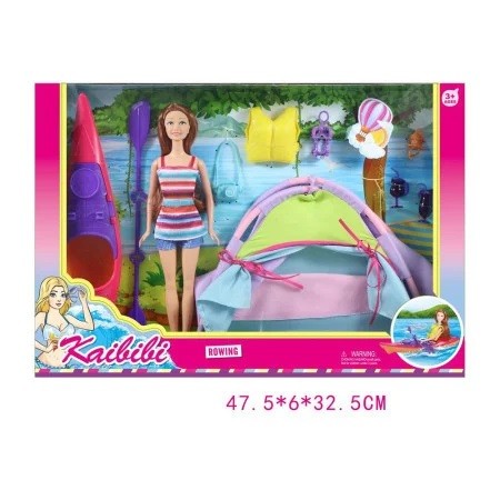 STATOVAC Играчка, Сет Кукла , Камп, Boneca, 858252