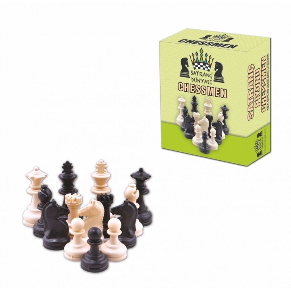 STAR Сет фигури, За шах, Пластични, Големи, 1050637