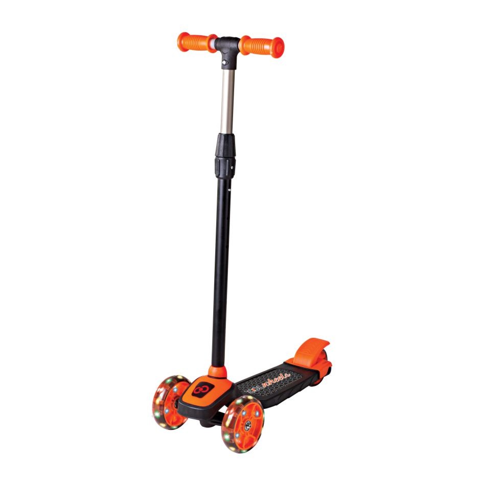 COOL WHEELS Тротинет, Со светло , Twist, FR58918, Портокалова