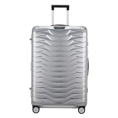 SAMSONITE Куфер, 4 Тркалца , ,Proxis Alu Spinner, 150053/1004,52*76*29цм, Сива