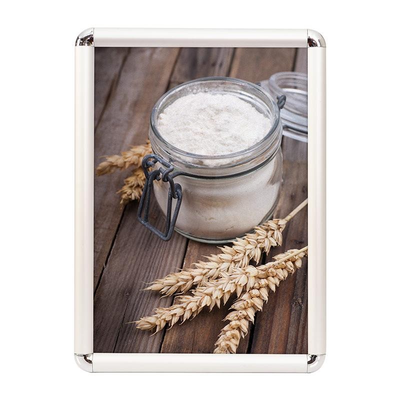 Alniz Рамка алуминиумска, Заоблени агли, А4, CN25GNA40, 210*297мм