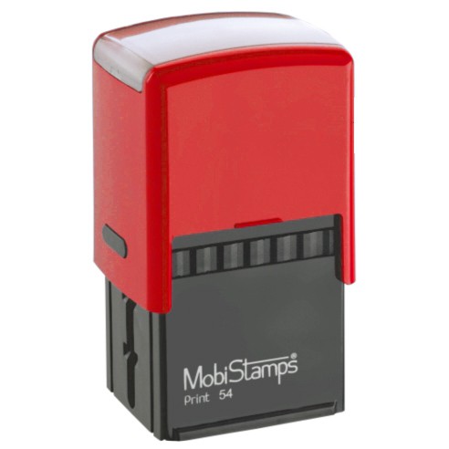 ПЕЧАТ АВТОМАТСКИ  C54 40*50мм црвен со перниче без мастило