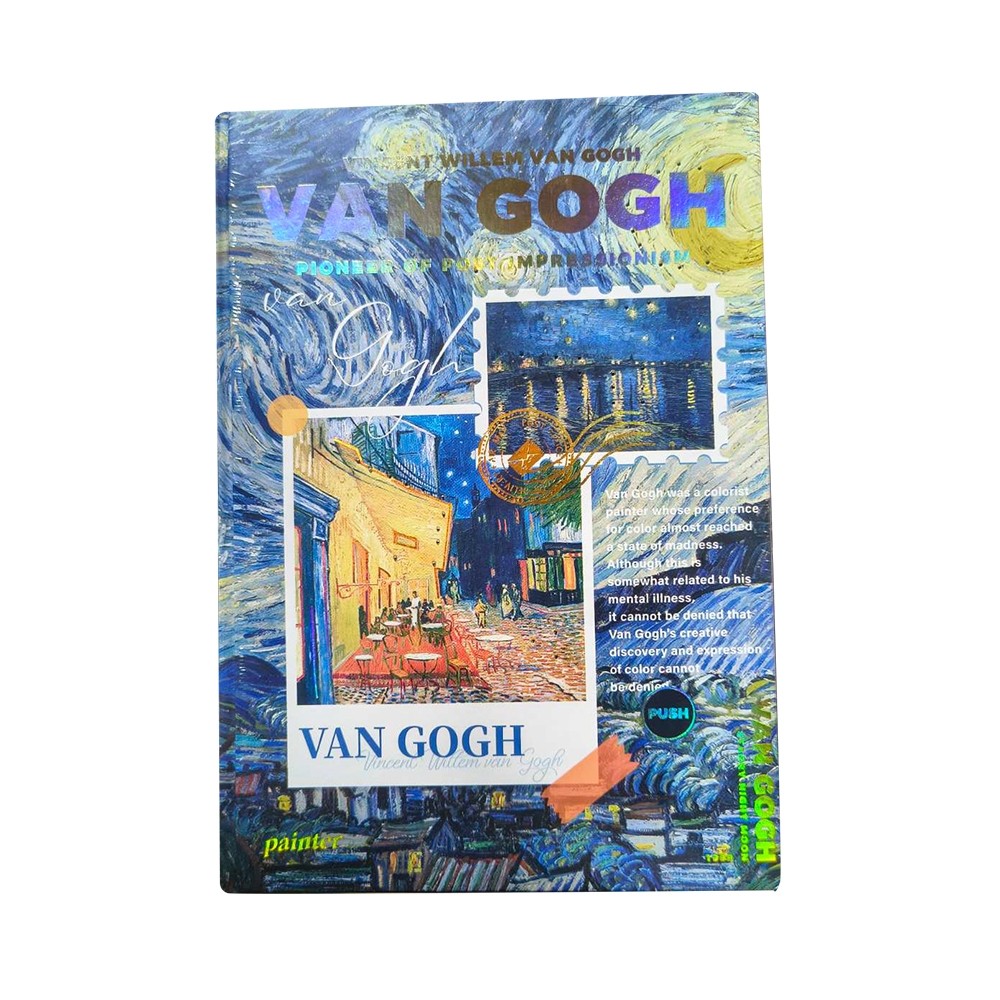 BG Office Нотес , А5, Van Gogh, Со Светлечки ефекти , 120-03