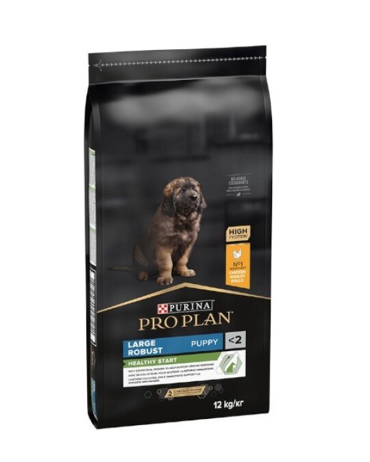 PURINA Pro Plan Large Robust PUPPY Крекери со Пилешко, Вреќа 12кг