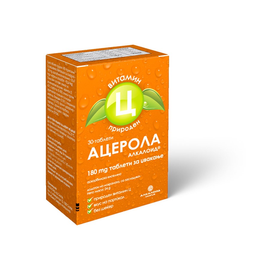 ALKALOID Ацерола 180 mg