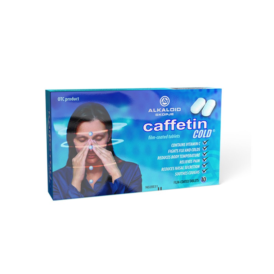 ALKALOID Кафетин колд