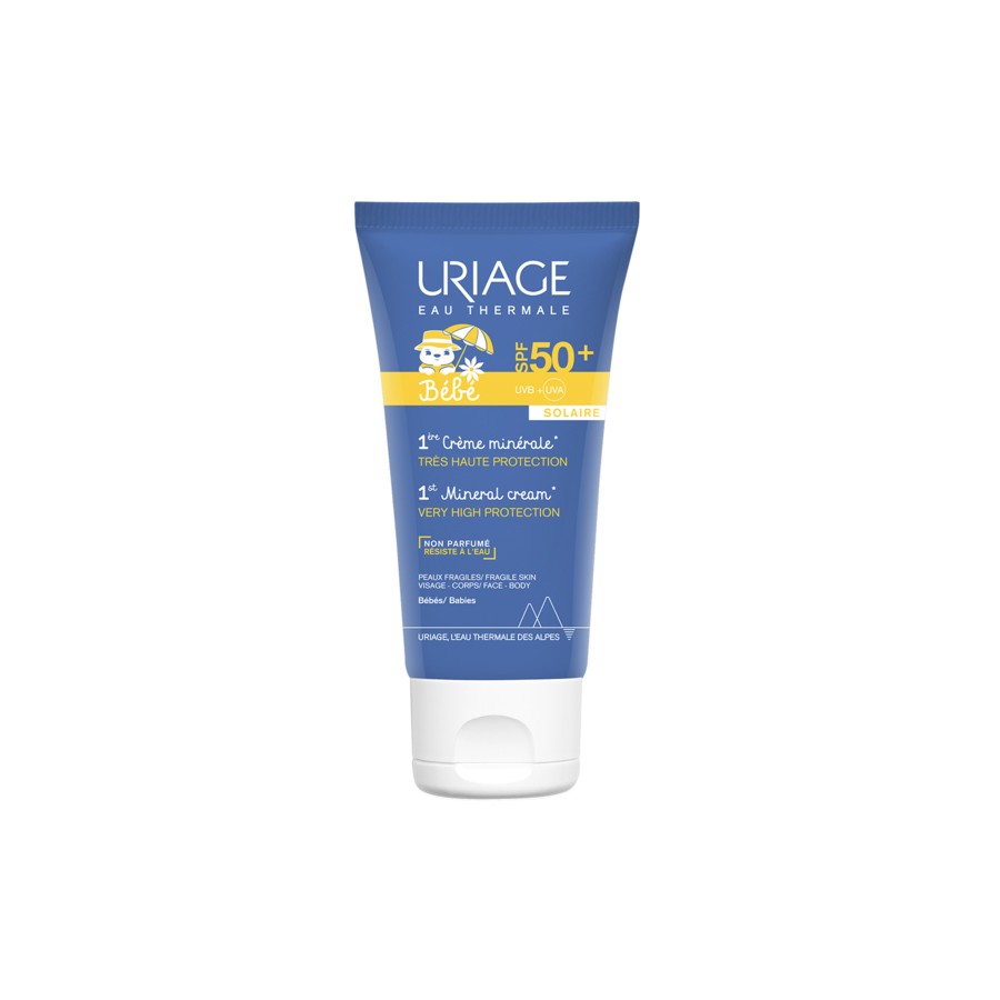 Uriage Mинерален крем Baby SPF50 50мл.