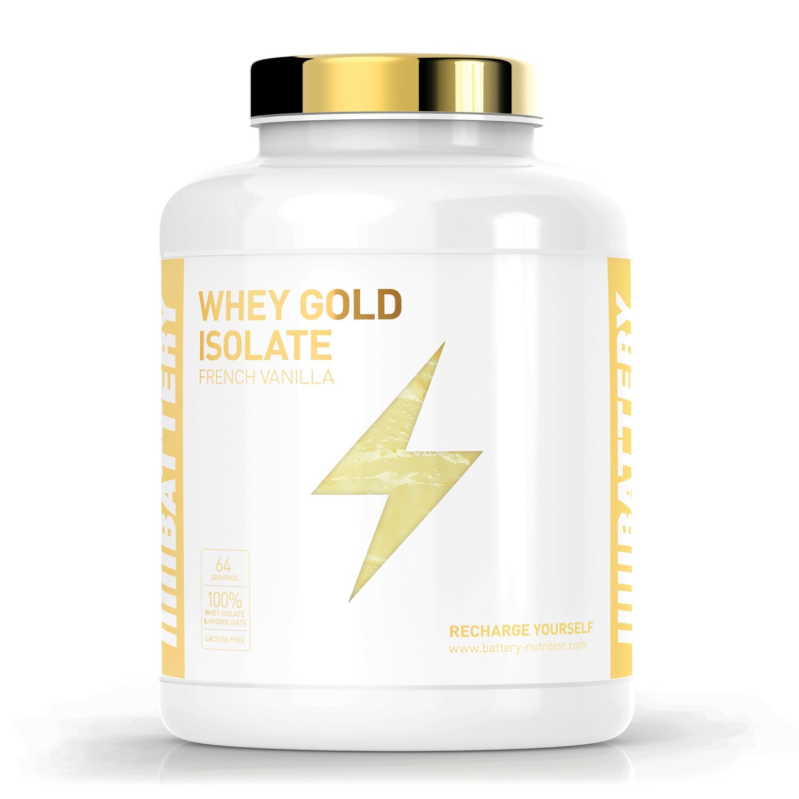 BATTERYY WHEY GOLD ISOLATE -Француска ванила 1600g