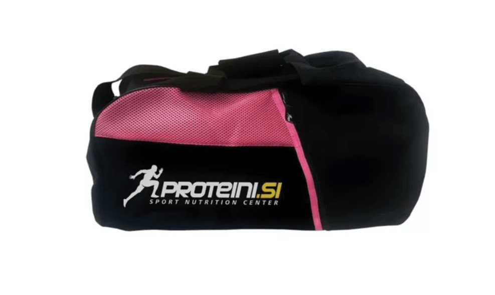PROTEINI.SI Торба за вежбање - црна-розе (женска)