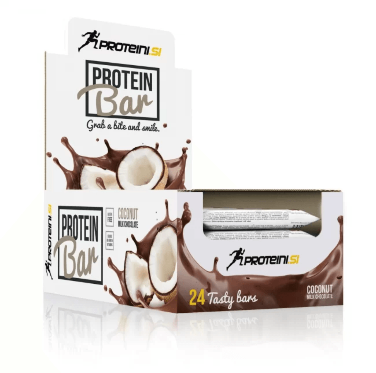 PROTEINI.SI Протеински бар кокос – чоколадо (кутија 24x55g) 1,320g