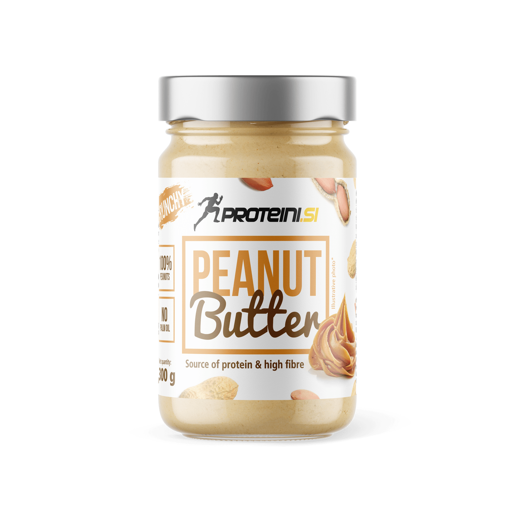 PROTEINI.SI Путер од кикирики-крцкав 300g