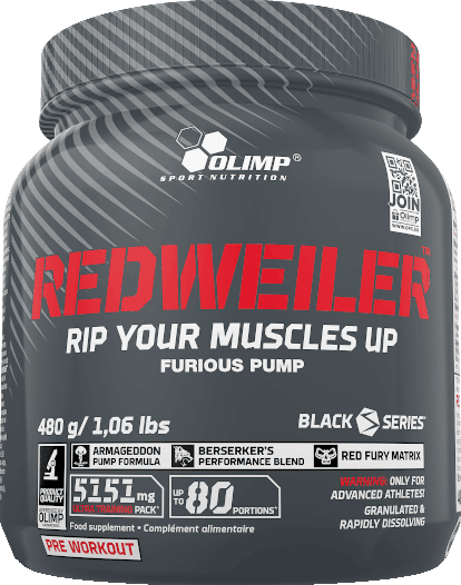 OLIMP Sport Nutrition Redweiler - црвен пунч 480g