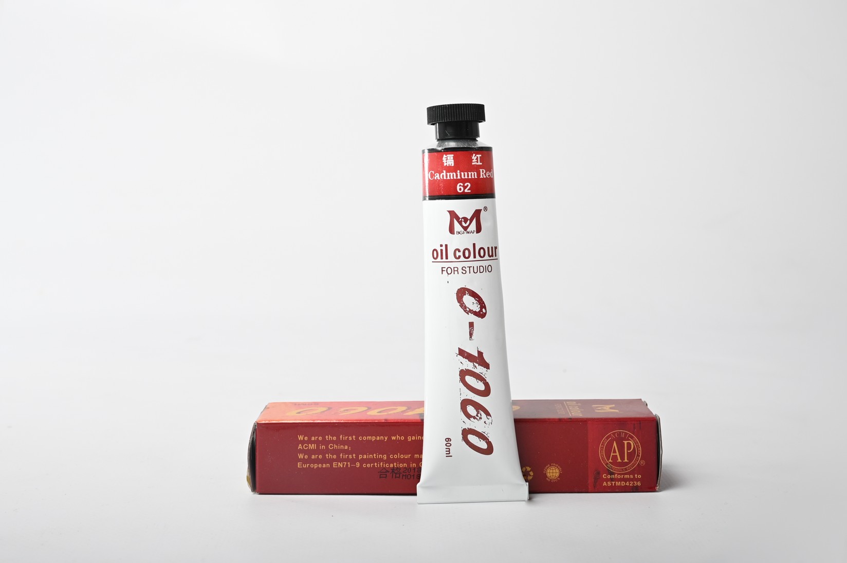 Маслена Боја со Ефект 60мм Cadmium Red 62