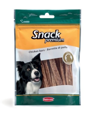 PADOVAN Snack Premium Пилешки барови за куче 100г