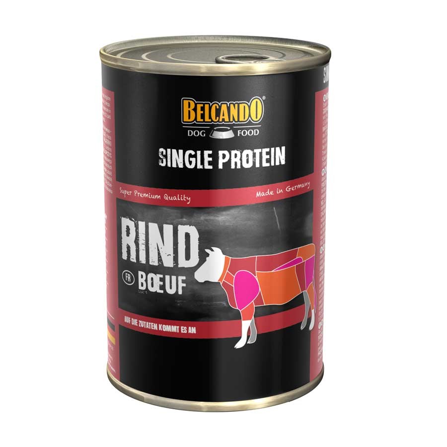 BELCANDO  Bлажна храна за кучиња Single protein, говедско, 400г.