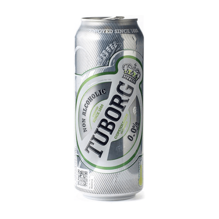 Tuborg Пиво во лименка Безалкохолно 0.5Л