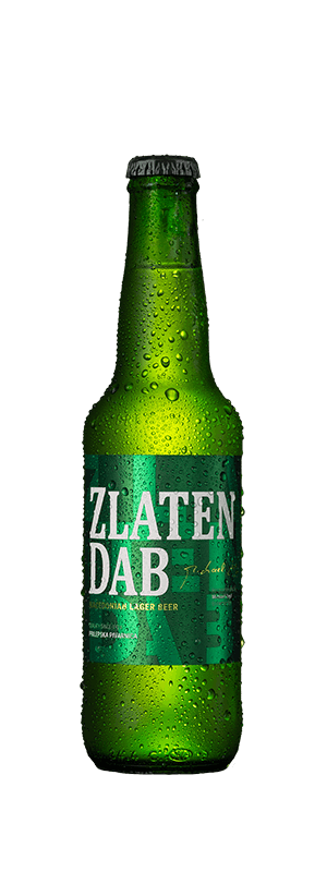 Zlaten Dab Пиво во Стакло 0.33Л