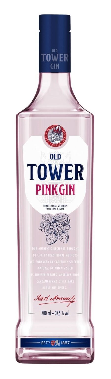 Old Tower (Pink) Џин 37.5% 0.7Л