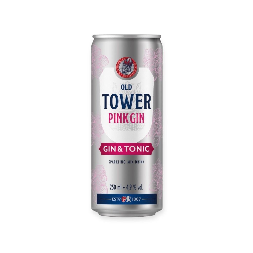 Old Tower Џин&Тоник Pink 4.9% 0.25 5+1 гратис