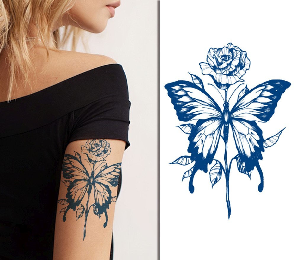 Тетоважа полутрајна, водоотпорна, реалистична тетоважа, GZS-159