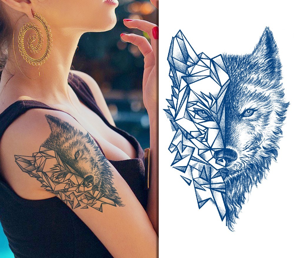 Тетоважа полутрајна, водоотпорна, реалистична тетоважа, GZ-935