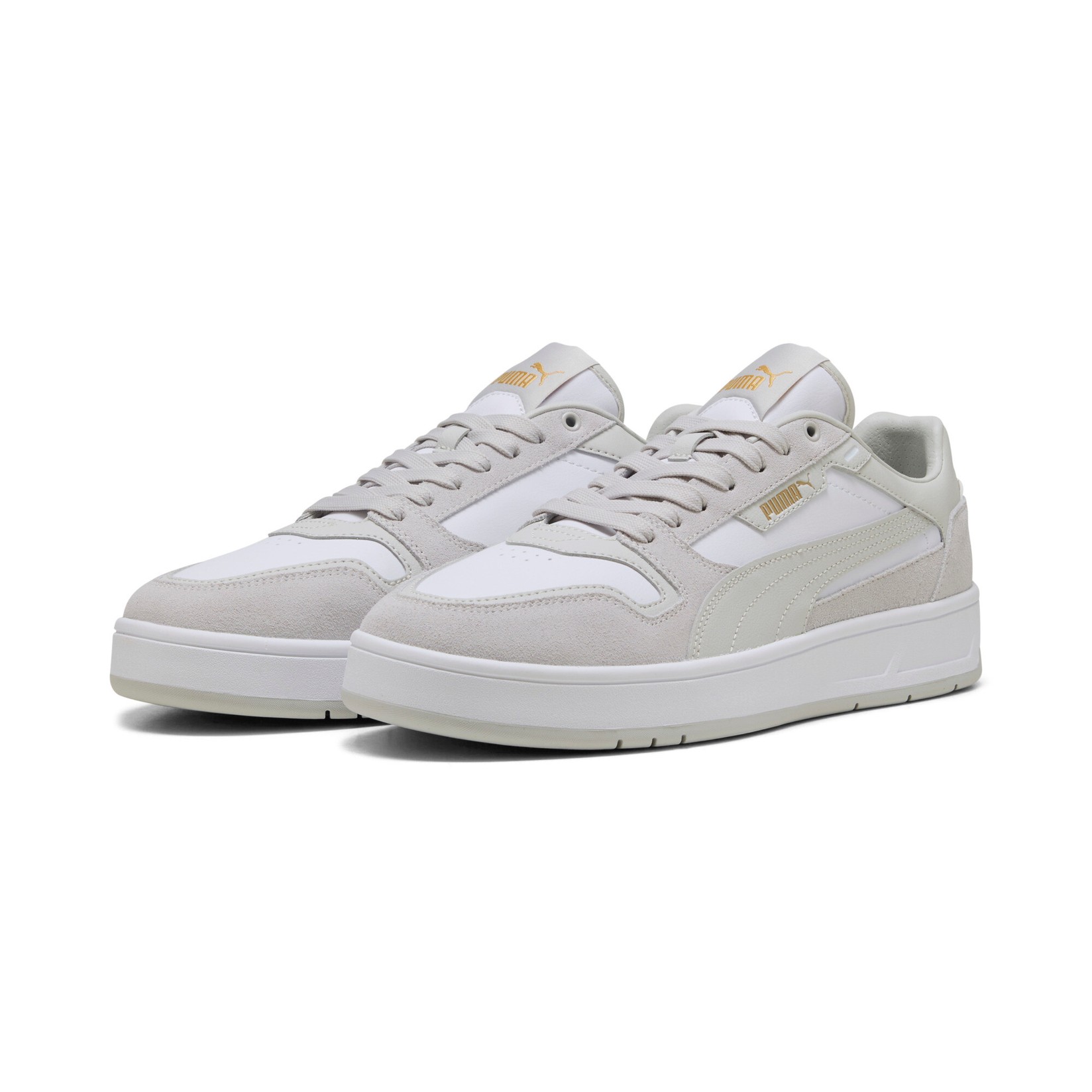 Машки патики Puma Court Classic Street SD, 400215-02, сиво-бели