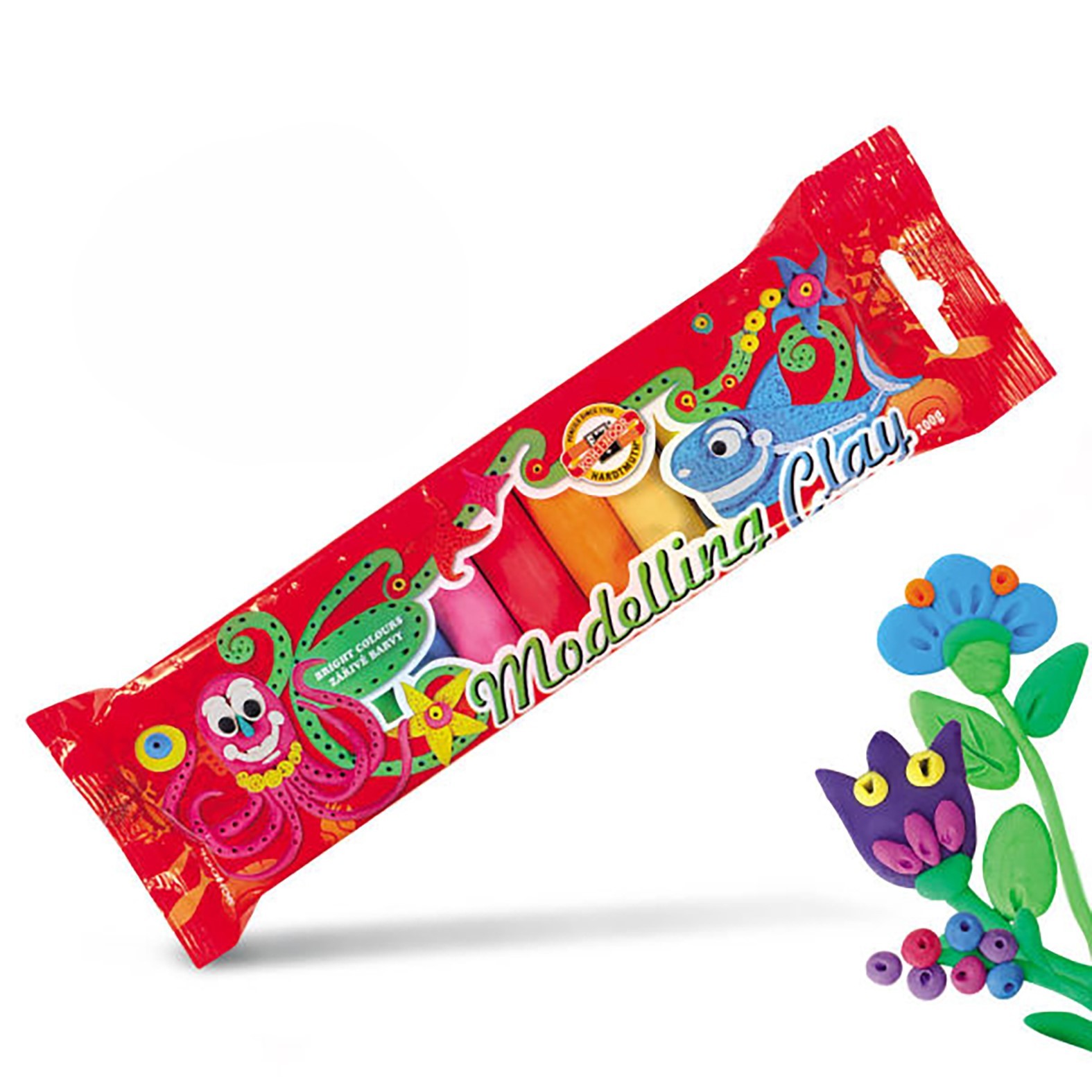 Комплет пластелин Koh-I-Noor 1315S1001, 10 парчиња