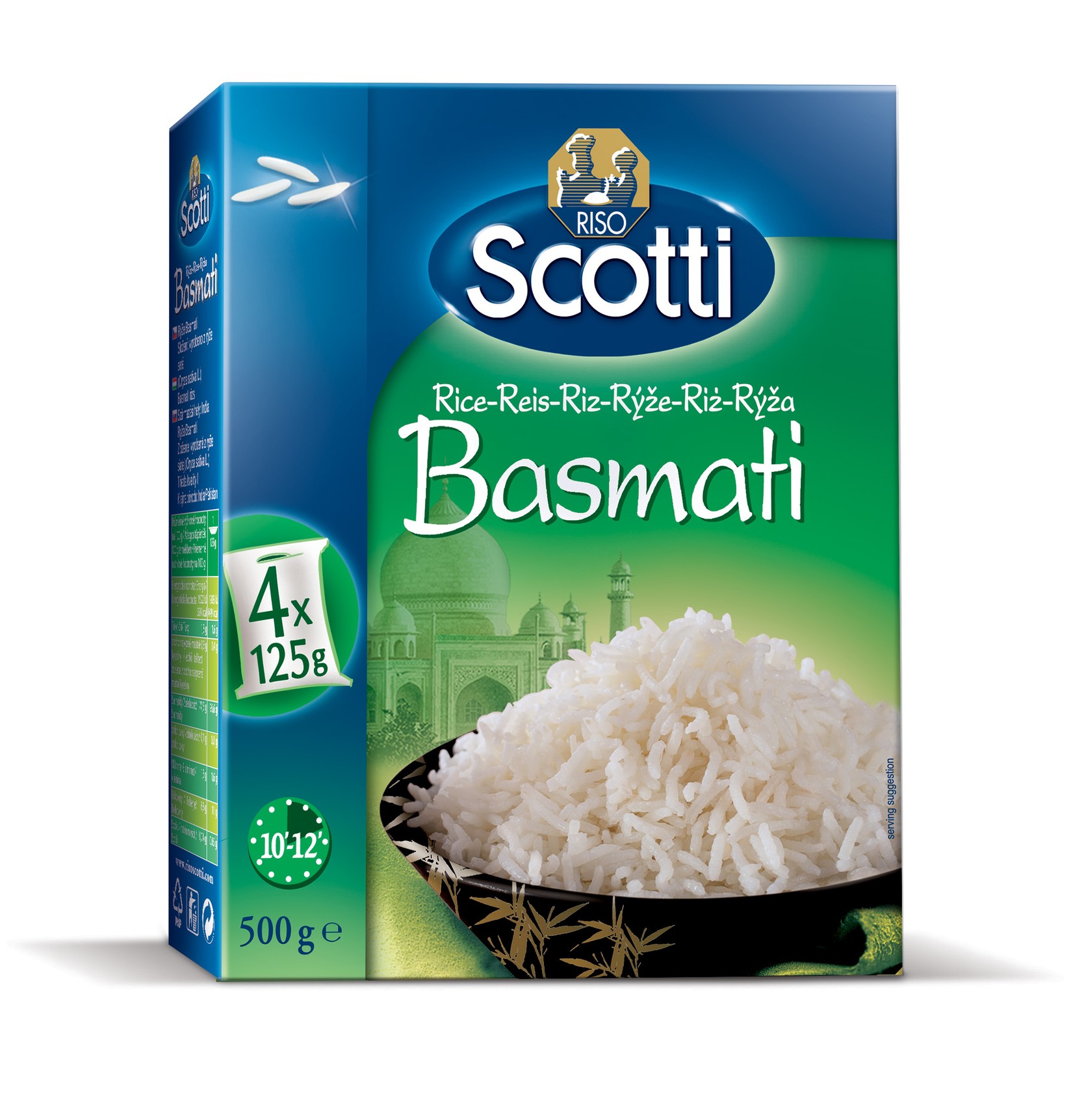 RISO SCOTTI Ориз басмати 4х125г