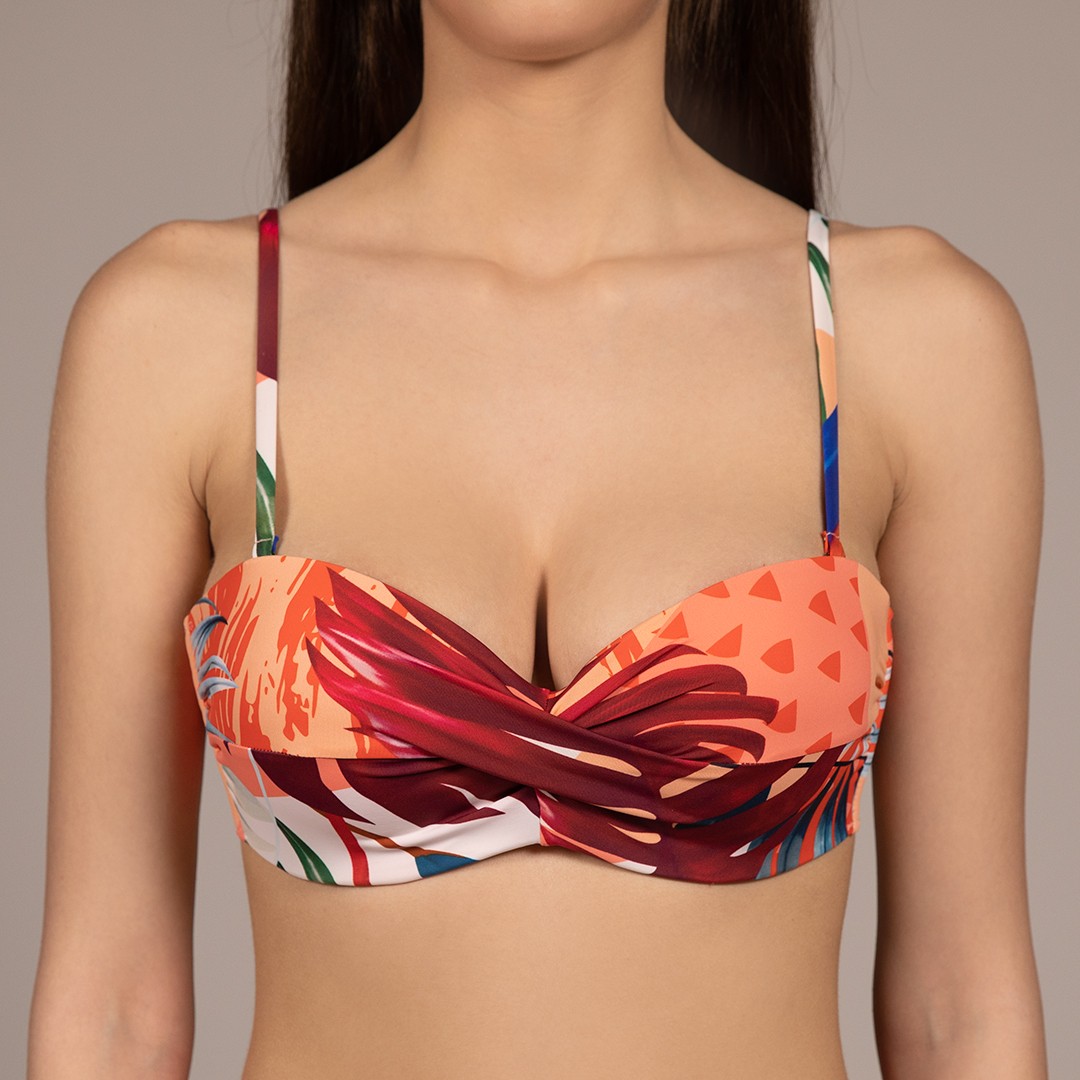 SF Женски горeн дел костим за капење 760a