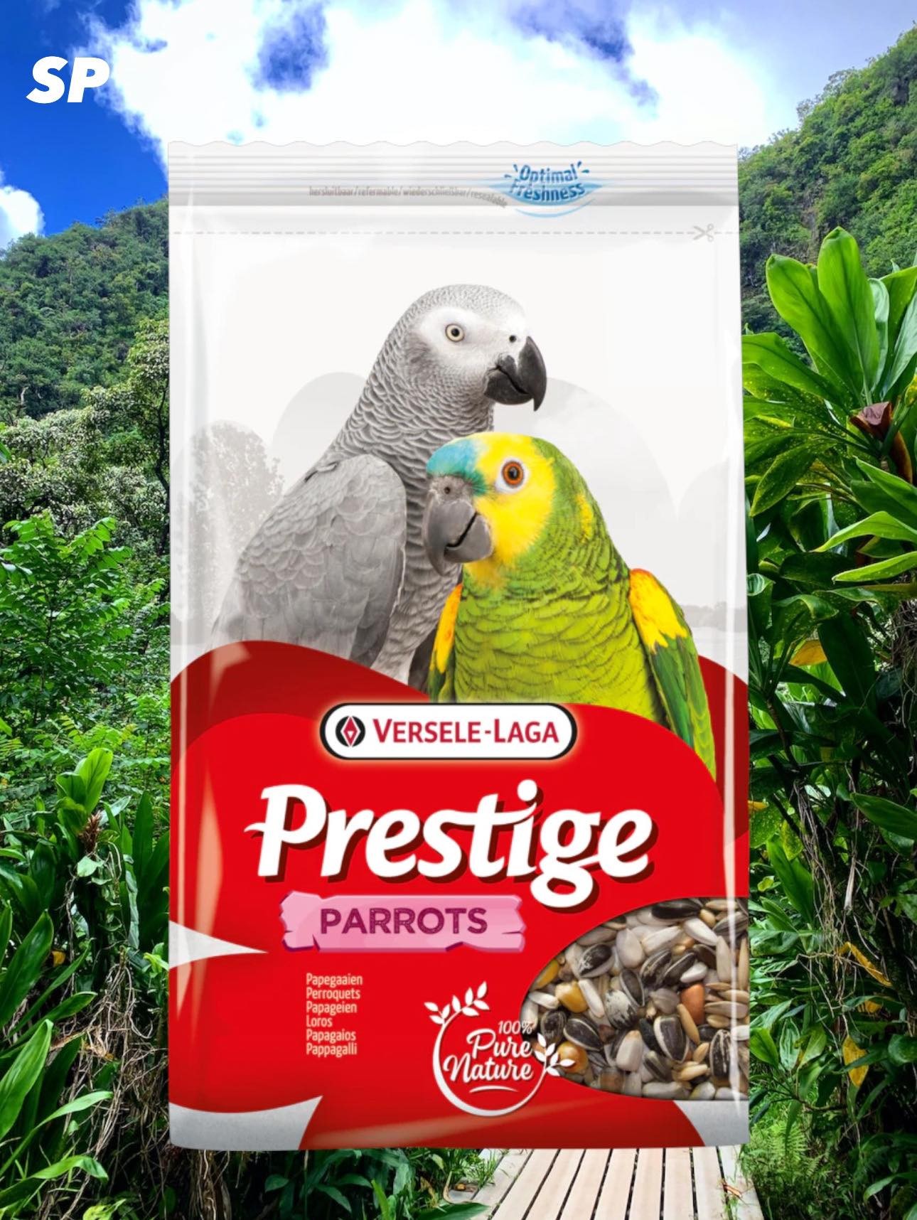 VERSELE-LAGA Храна за папагали Prestige parrots 1kg