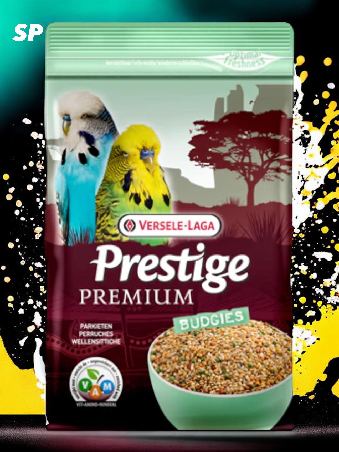 VERSELE-LAGA Храна за папагали Prestige premium budgies 800g