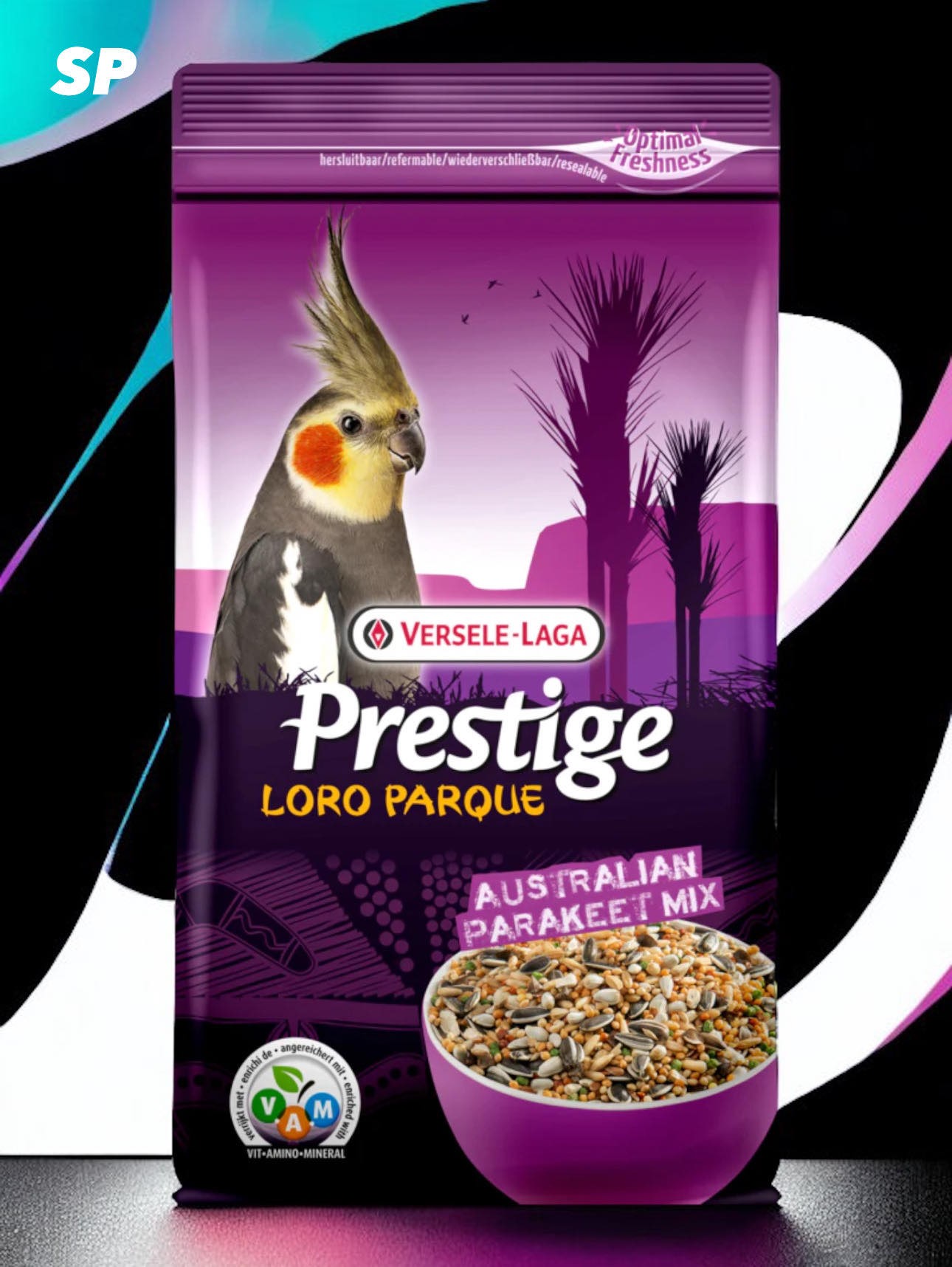 VERSELE-LAGA Храна за папагали Prestige premium loro parque australian parakeet mix 1kg