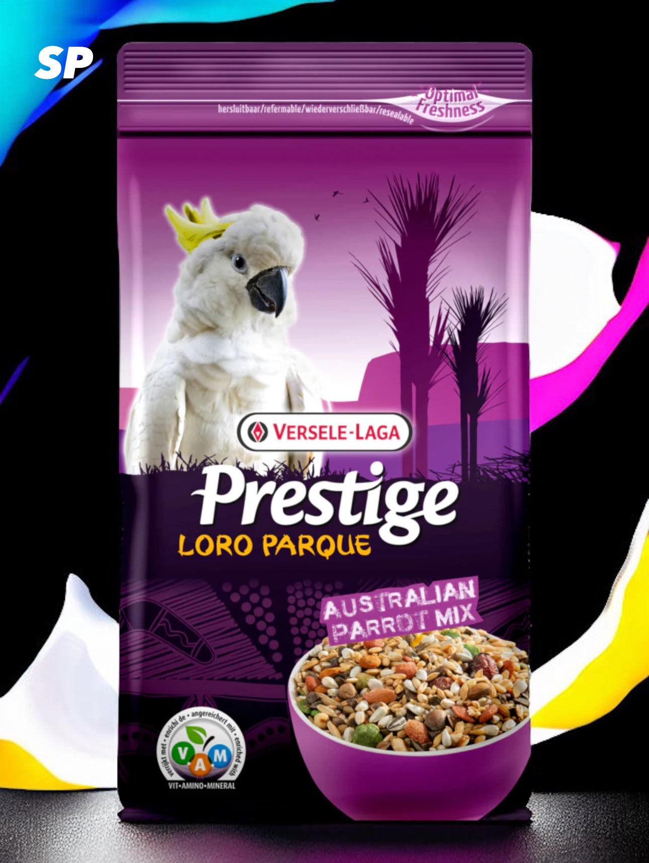 VERSELE-LAGA Храна за папагали Prestige premium loro parque australian parrot mix 1kg